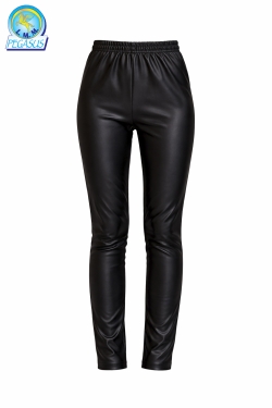 LEGGINGS IN TACTEL NERO OPACO
